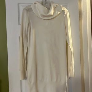 French Connection Cowl Neck Tunic Knit Sweater